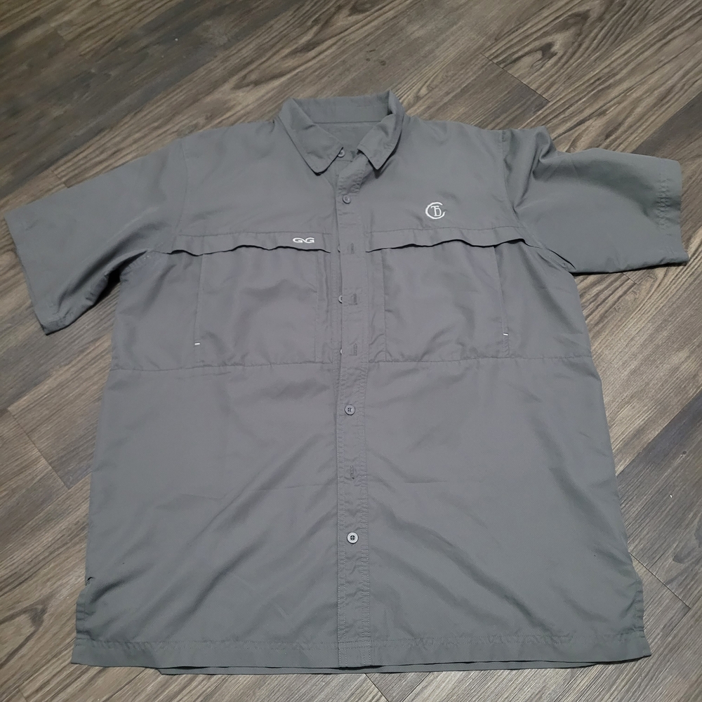 Mens Navy and Gray Button-Up Shirts XL Bundle Lot - Picture 2 of 12